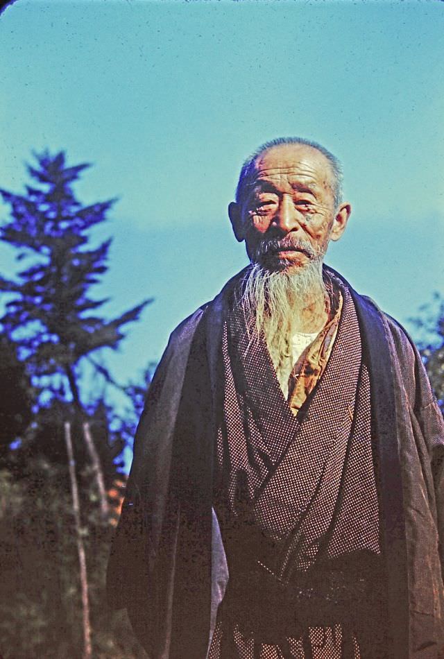 Farmer, Japan, 1950