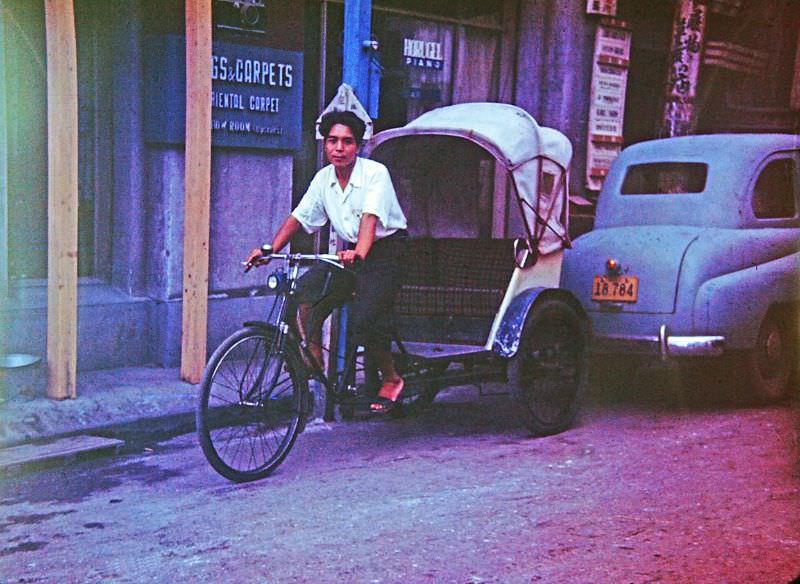 Tokyo street scenes, 1950