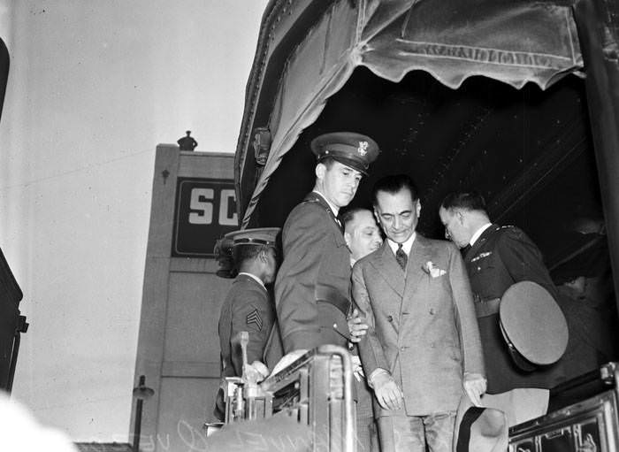 Philippine President Manuel Quezon visiting San Antonio, 1937