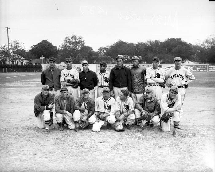 San Antonio Missions team, 1937