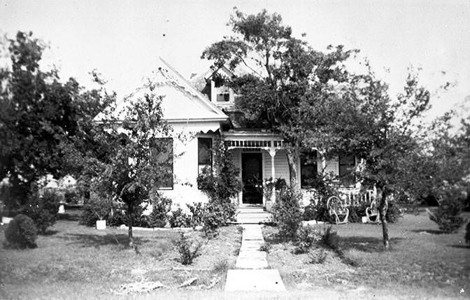 Exterior of the J.B. Nelson residence, 1930