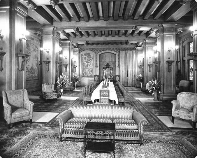 Tapestry Room, St. Anthony Hotel, San Antonio, 1936