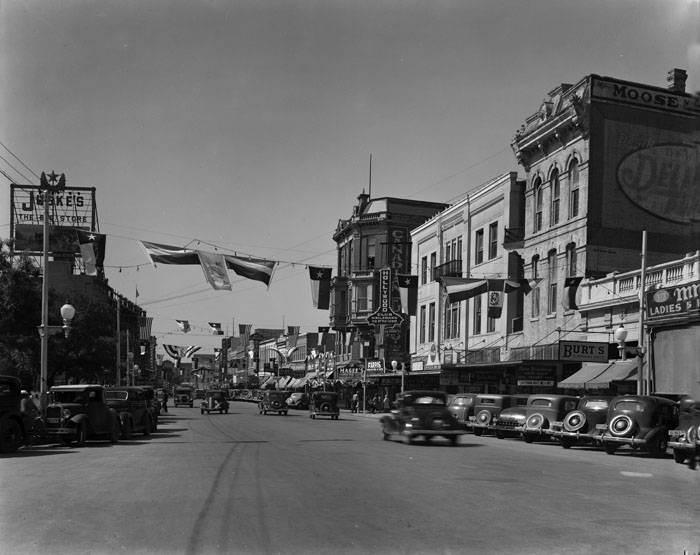 Alamo Plaza, San Antonio, 1936