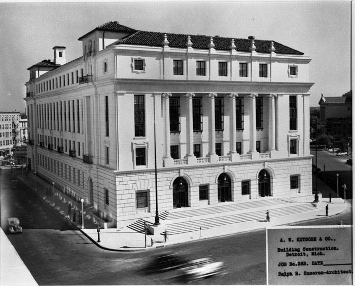 Post Office and Court House, San Antonio, Texas, 1937