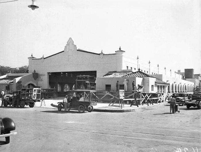 City Public Market nearing completion, San Antonio, 1938