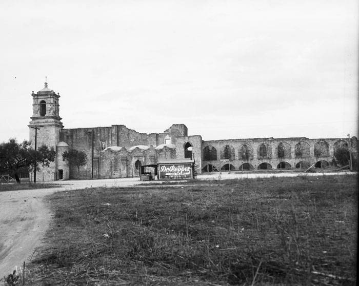Ruins of church and convento, Mission San Jose, 1931