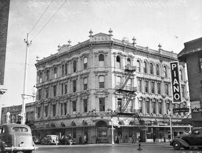 Kampmann Building before demolition, 1939