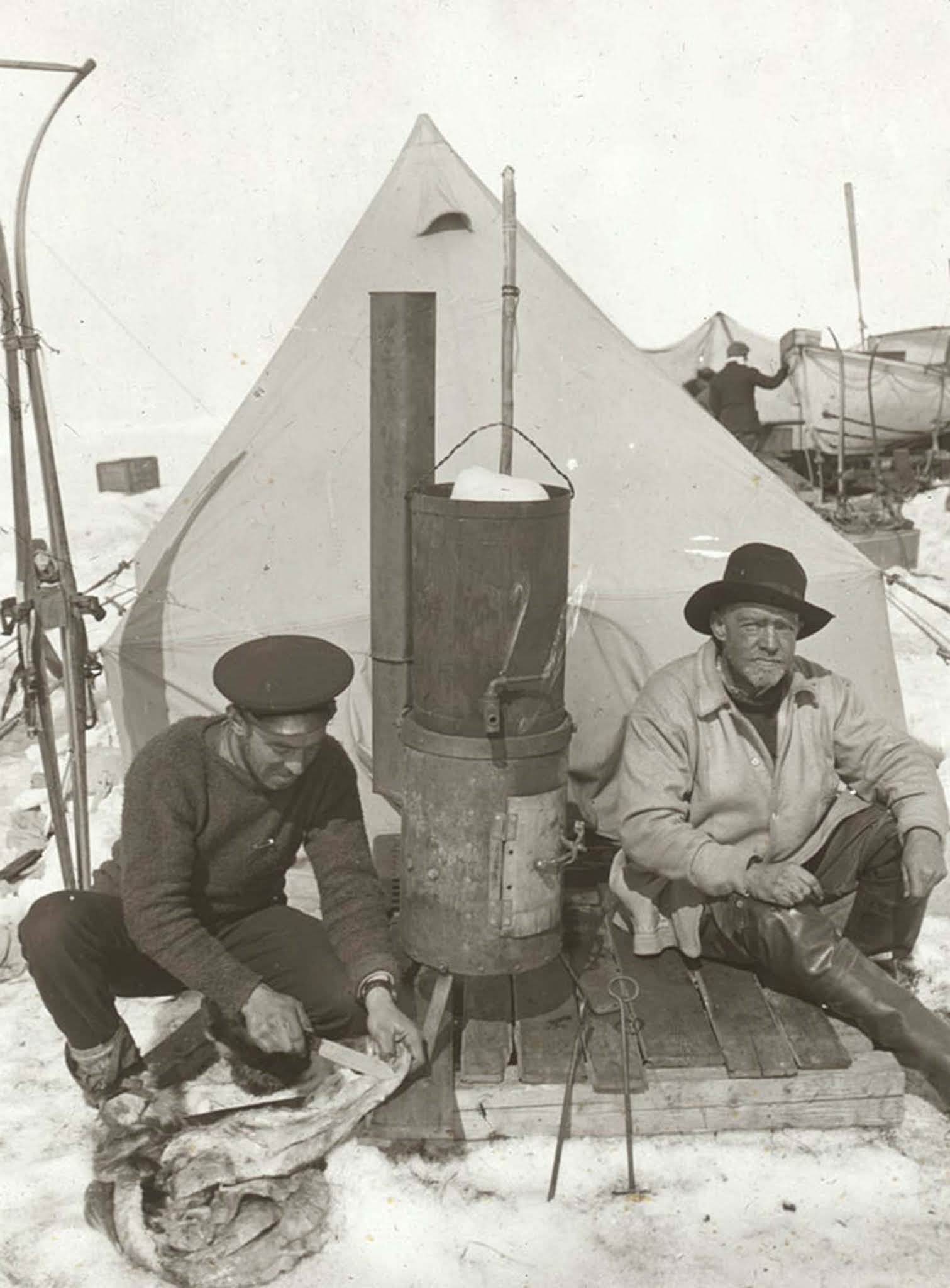 Hurley and Shackleton.