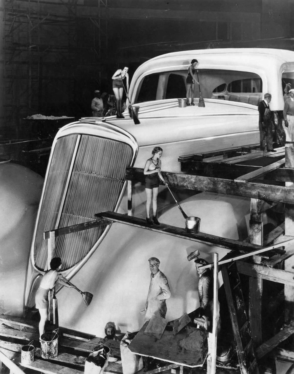 The World's Biggest Car: Stunning Historical Photos of Studebaker's Giant 1931 President Roadster