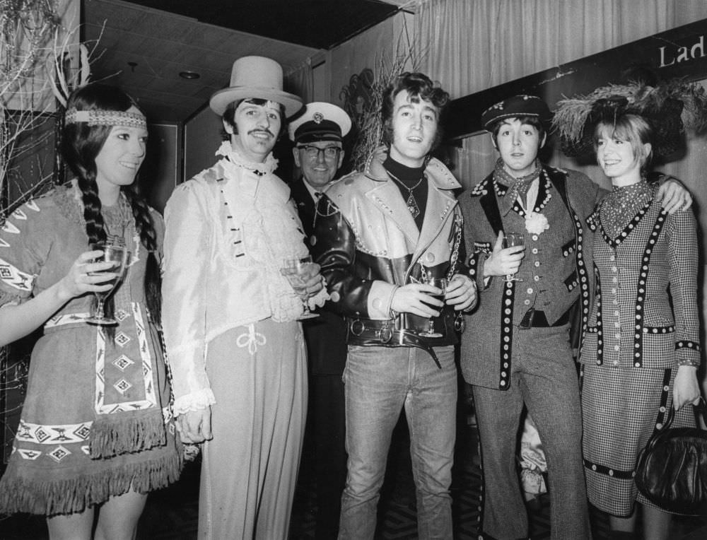 Fabulous Photos of The Beatles Partying to Celebrate the Release of 'Magical Mystery Tour