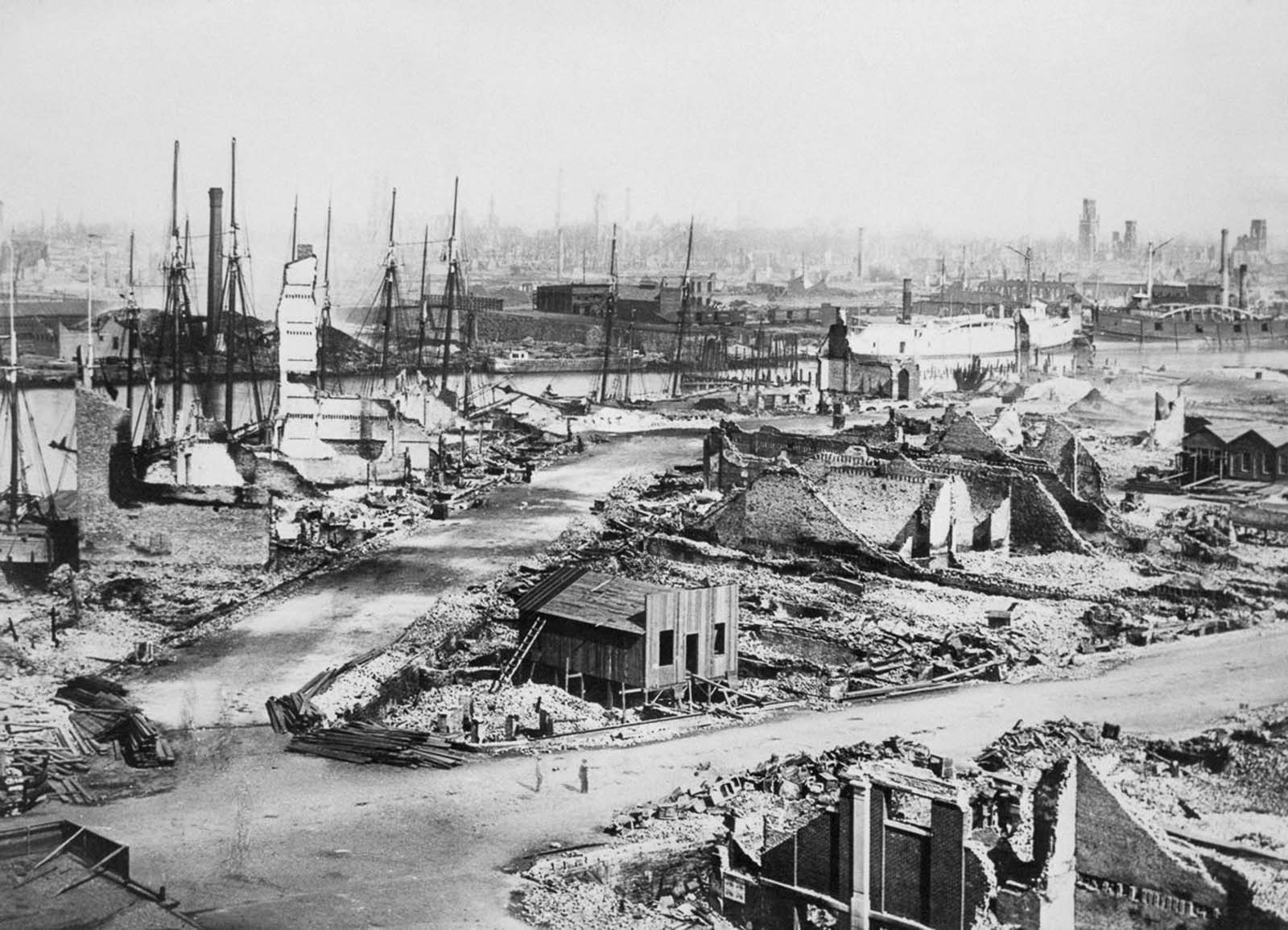 The Great Chicago Fire 1871: Historical Photos that Depict the Destruction caused by the Great Disaster