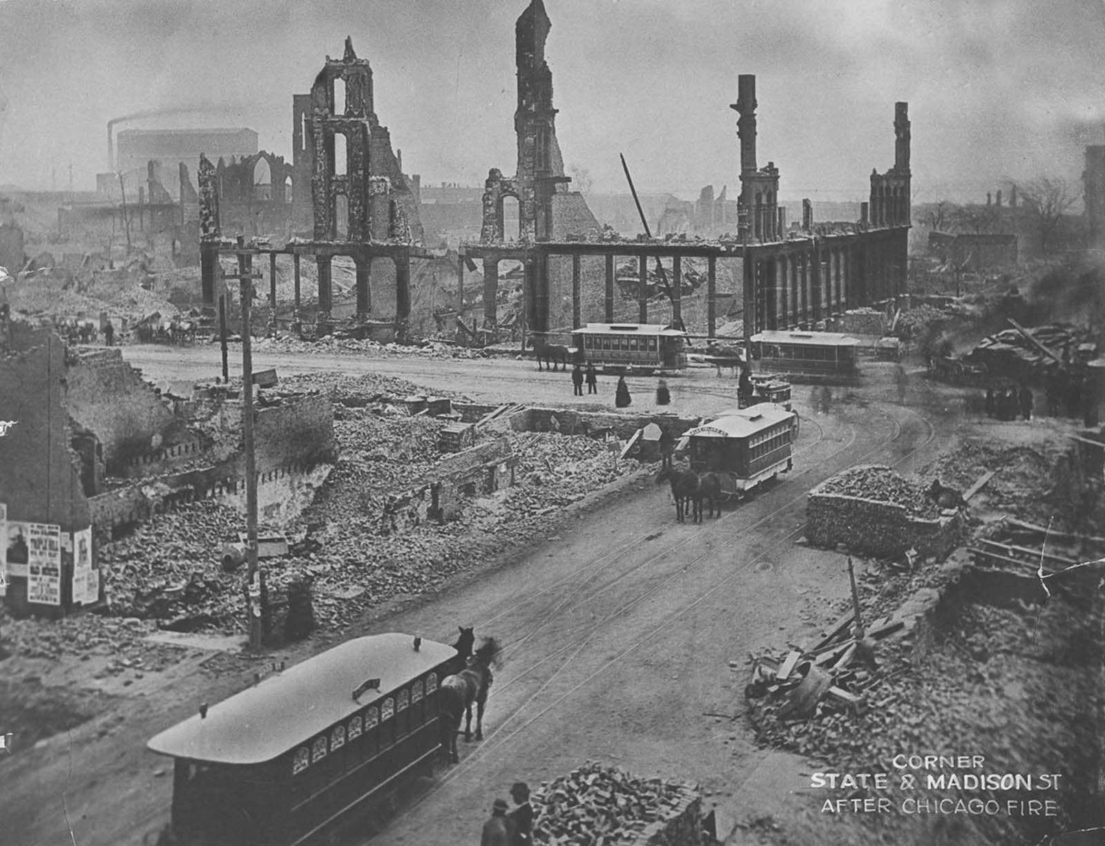 The Great Chicago Fire 1871: Historical Photos that Depict the Destruction caused by the Great Disaster