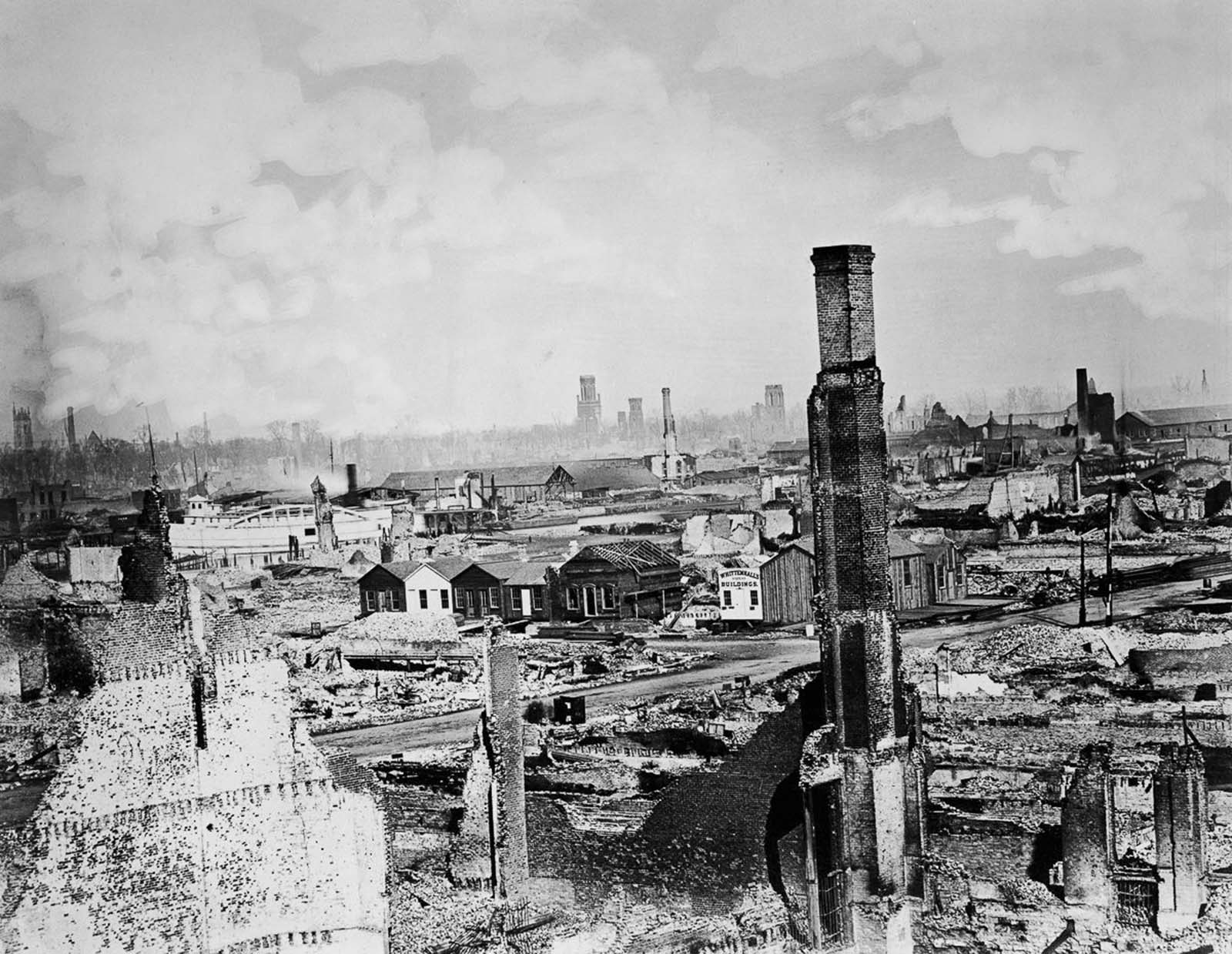 The Great Chicago Fire 1871: Historical Photos that Depict the Destruction caused by the Great Disaster