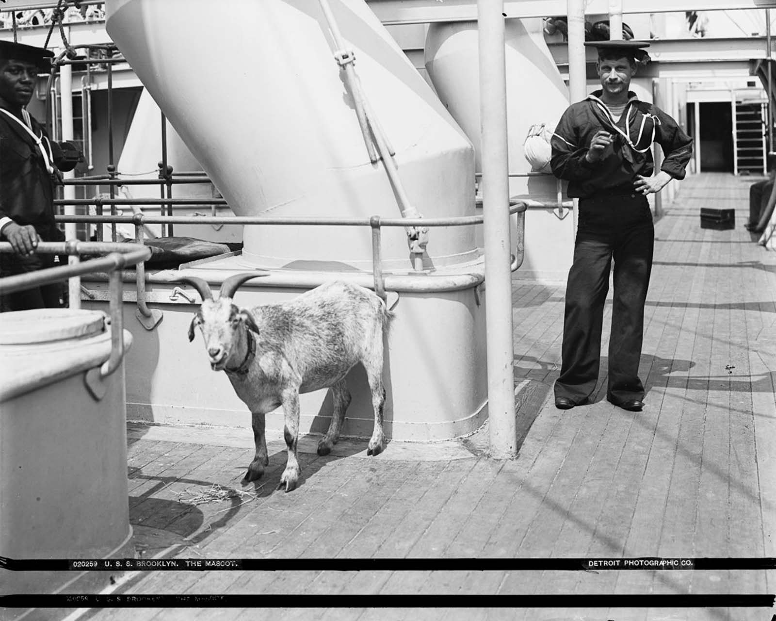 Stunning Historical Photos of USS Brooklyn in 1896 that Captured Inside of the Warship and Sailors Life