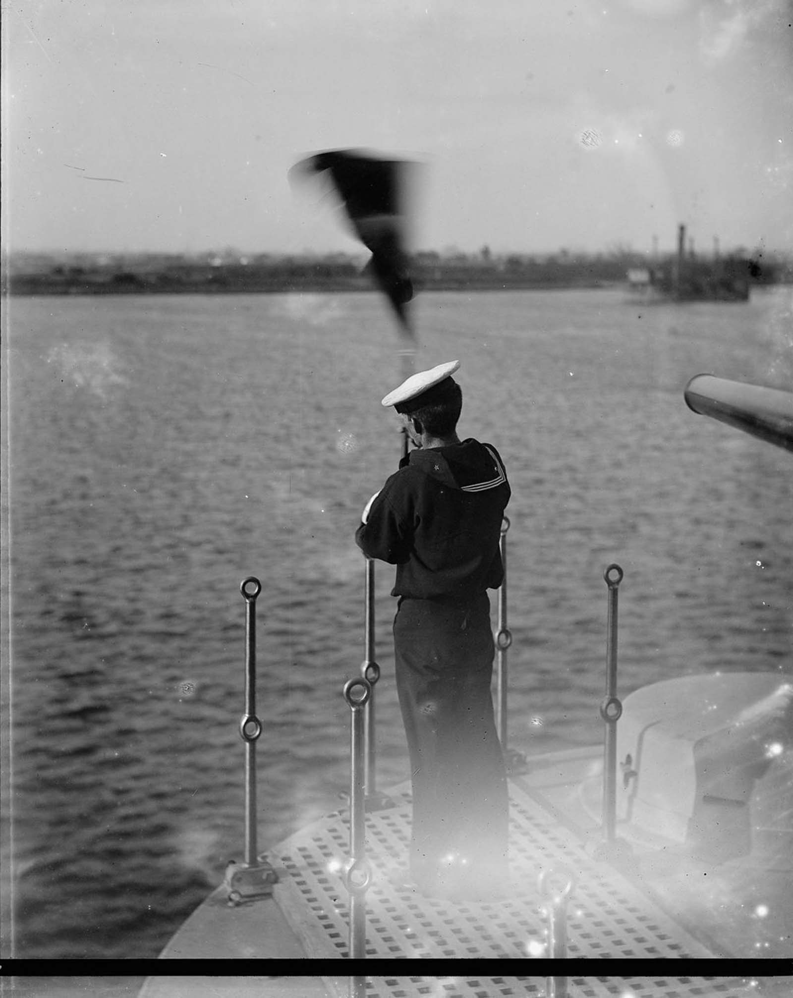 Stunning Historical Photos of USS Brooklyn in 1896 that Captured Inside of the Warship and Sailors Life