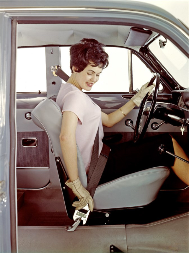 V-Shaped Three-Point Safety Belt made by Volvo that saved One Million Lives