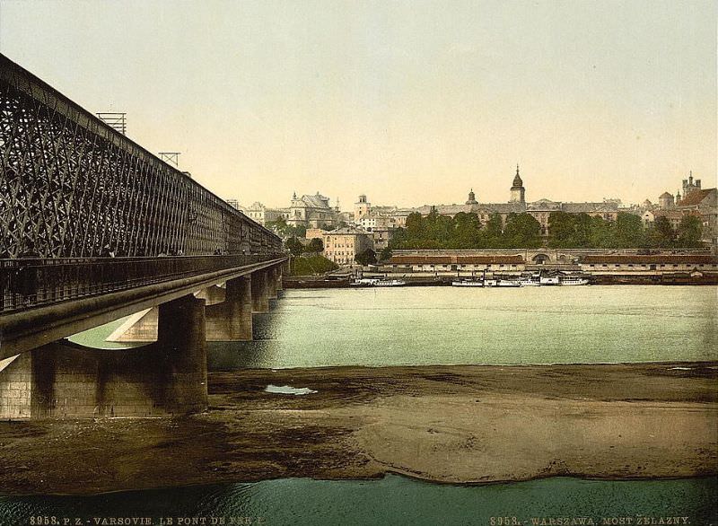 The Iron bridge, Warsaw