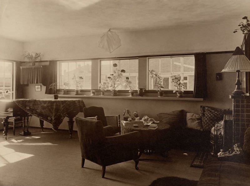 Park Marlot country house interior, Den Haag, 1930s