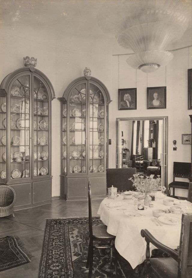 Mayor's house interior, Vlissingen, 1931