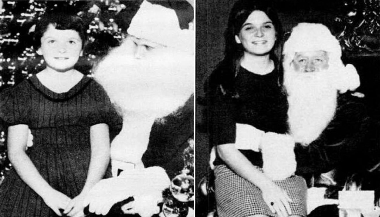 Girl who Posed on Santa's Lap for twenty years