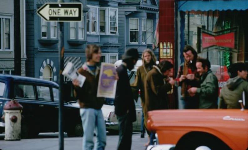 Hippies in Haight-Ashbury