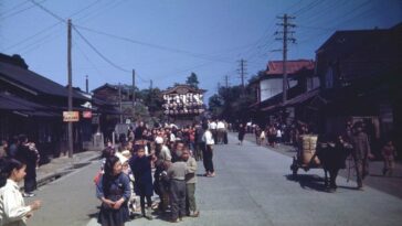 Rural and Urban Life of Japan 1950s