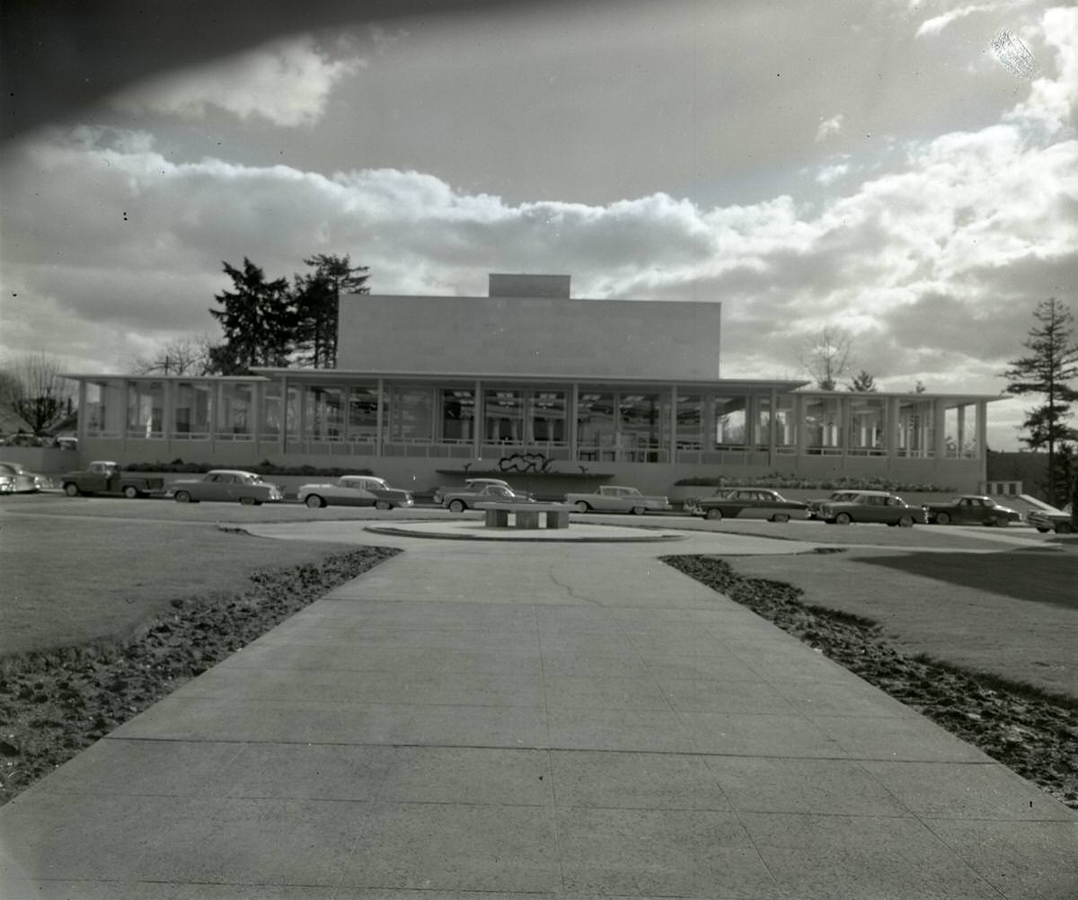 State Library exteriors, 1959