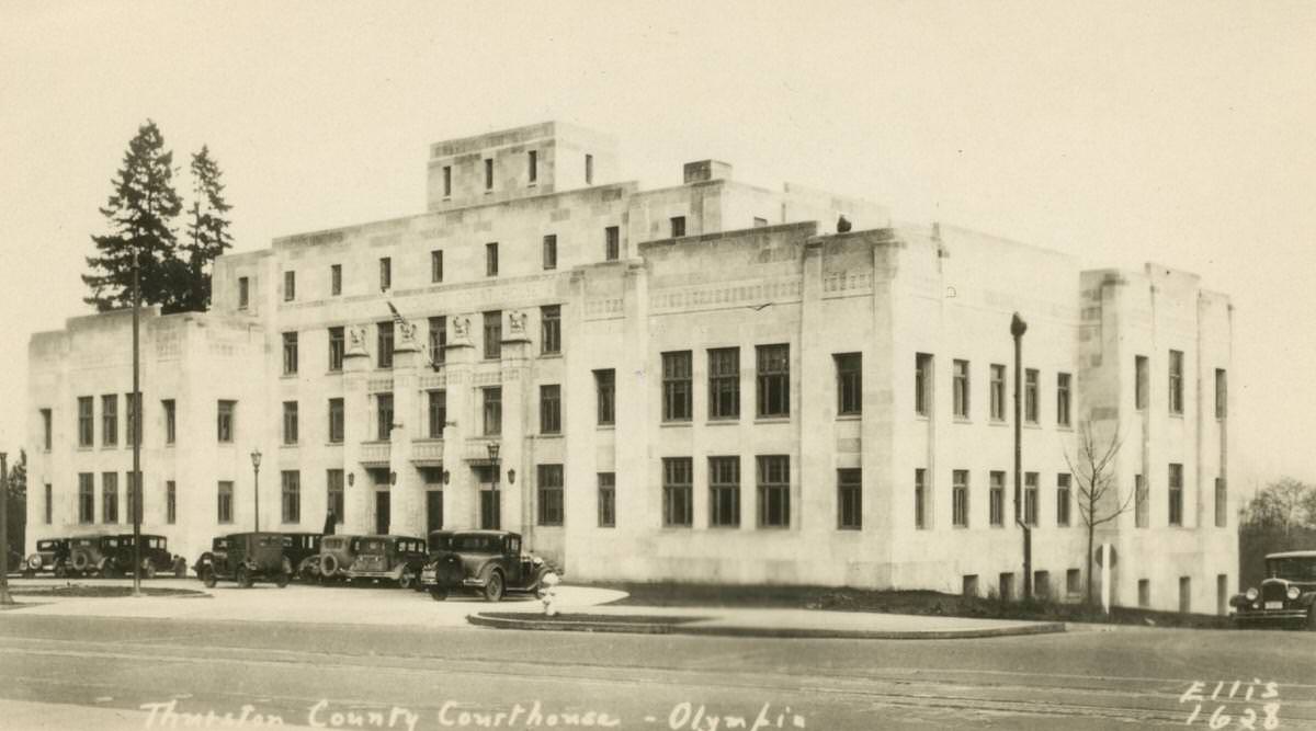 Thurston County Courthouse, Olympia, 1950