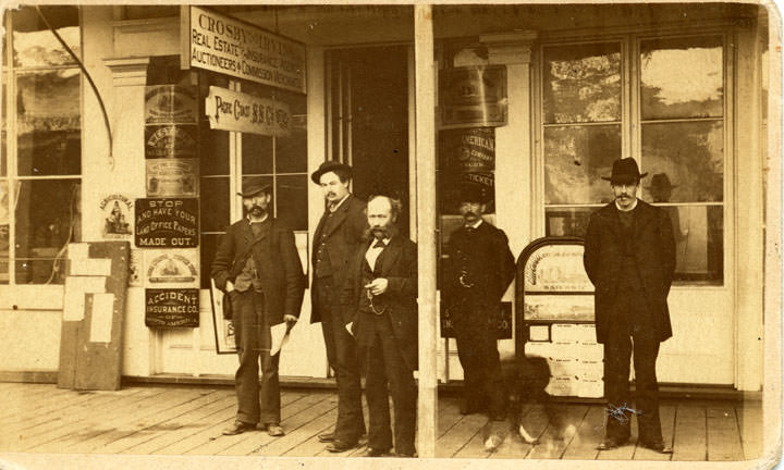 Nathaniel Crosby III store, 1870