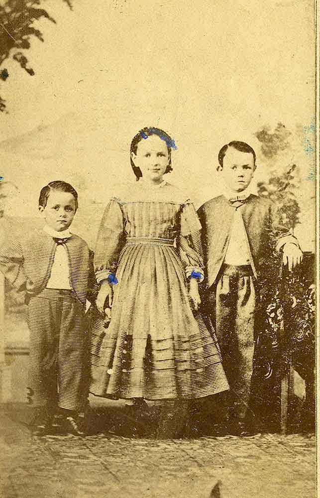 Children of Samuel Wing Percival, 1870