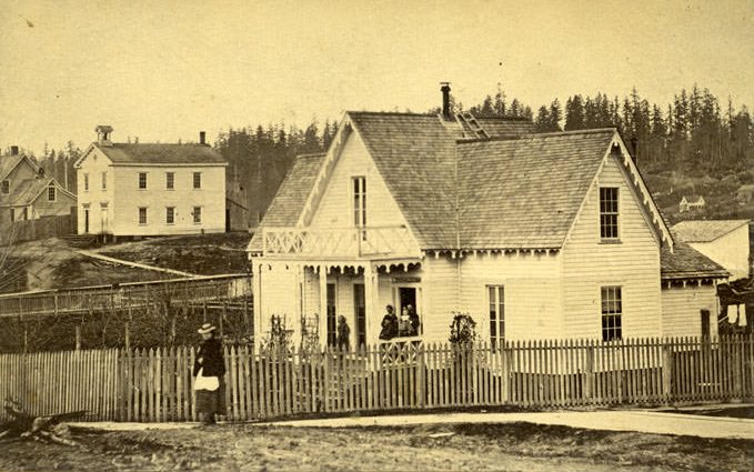 Olympia or Tumwater house, 1880