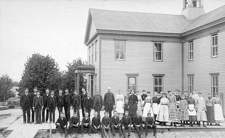 Central School, Olympia, 1885