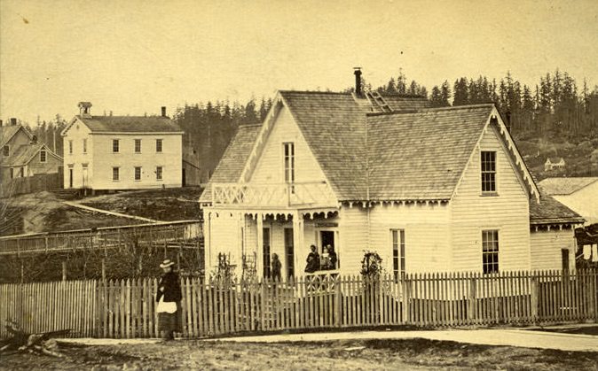 Olympia or Tumwater house, 1880