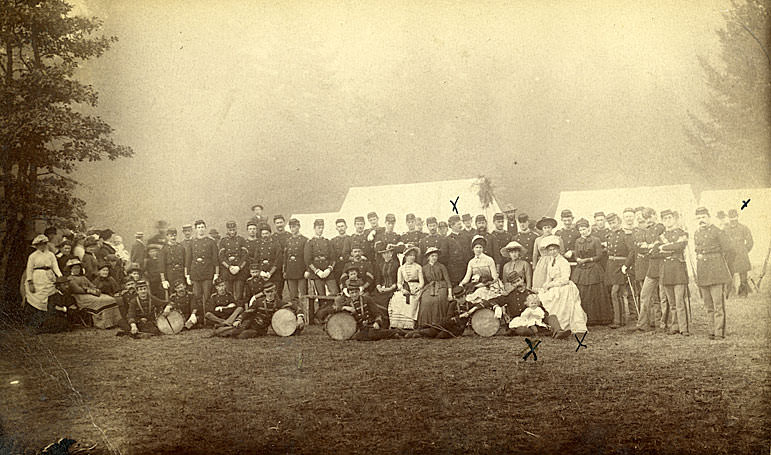 Territorial National Guard Encampment, 1884