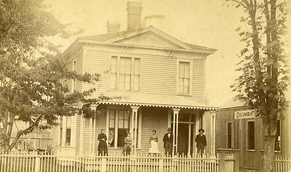 Columbia House, Olympia, 1886