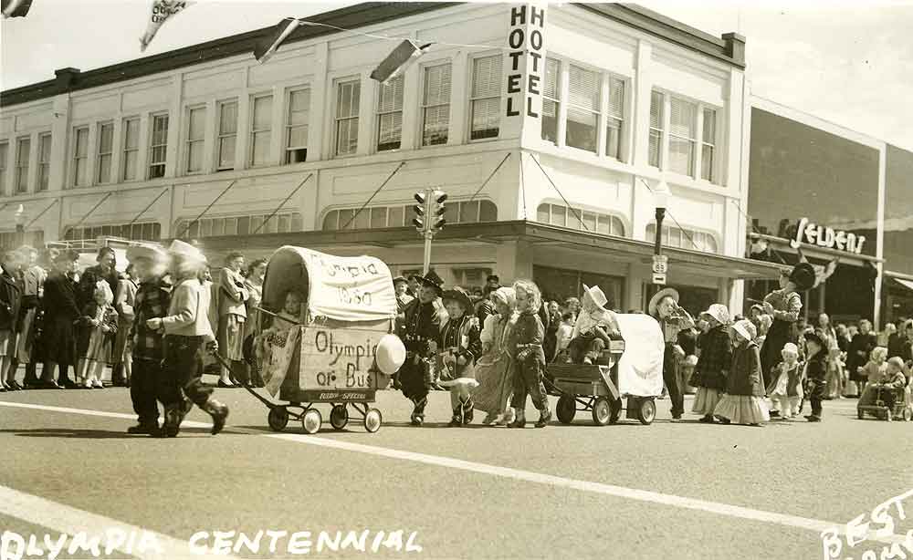 Olympia Centennial Parade, 1950