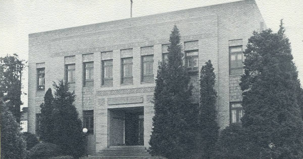Institutions Building, Olympia, 1950