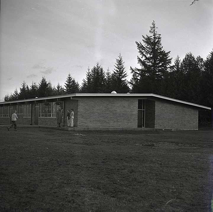 Boston Harbor school addition, Olympia, 1950s