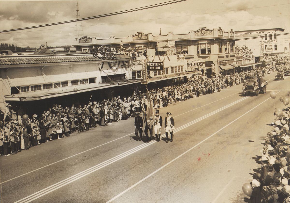 Centennial Parade, Olympia, 1950