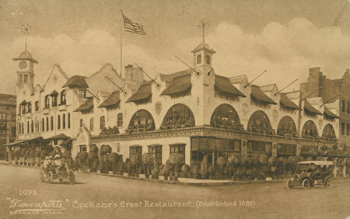 Davenports, Spokane's great restaurant, 1913