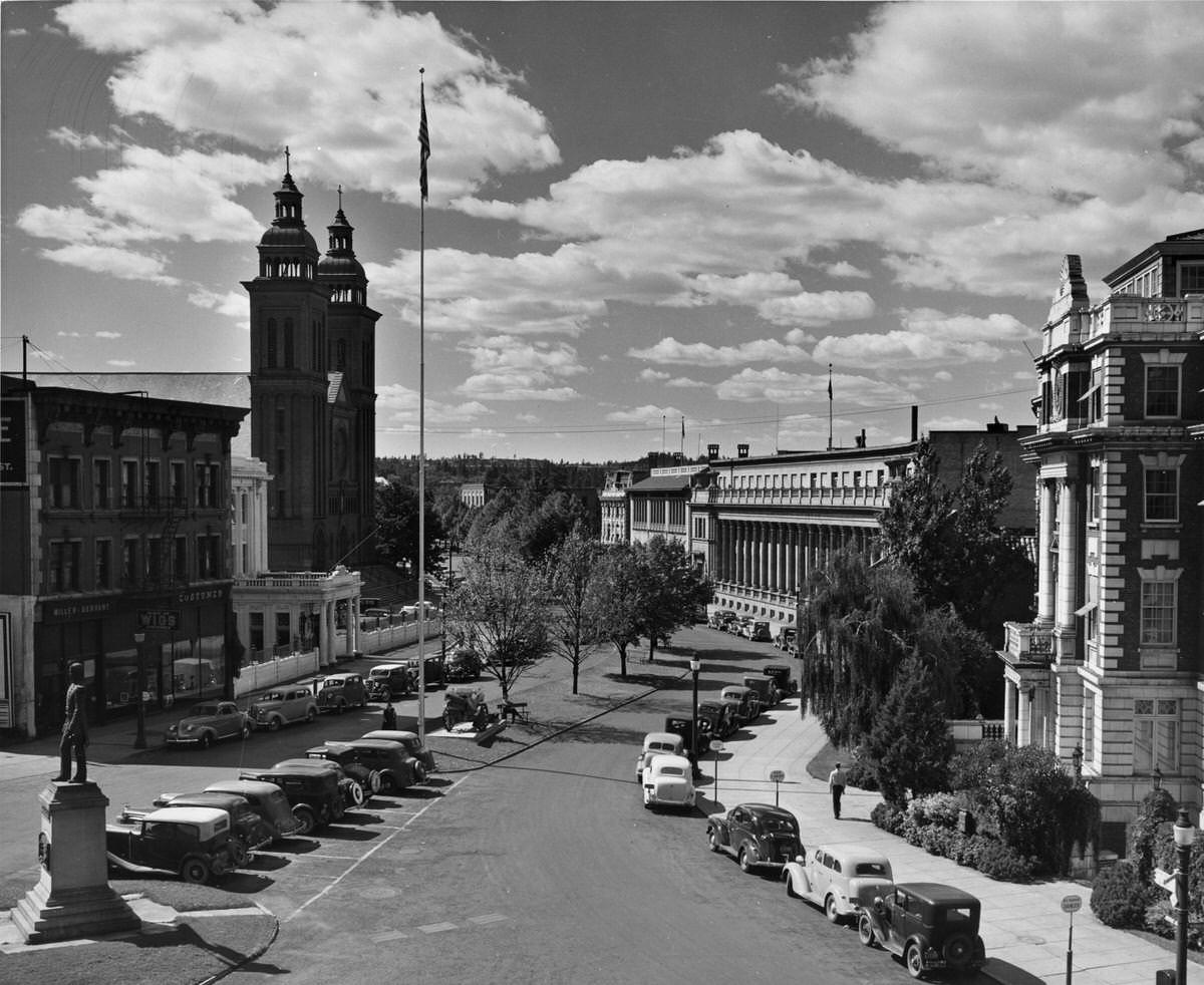 Downtown Spokane, 1930s