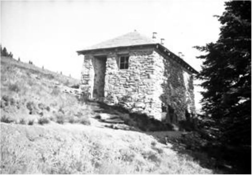 Latrines at Old Cabin, 1934