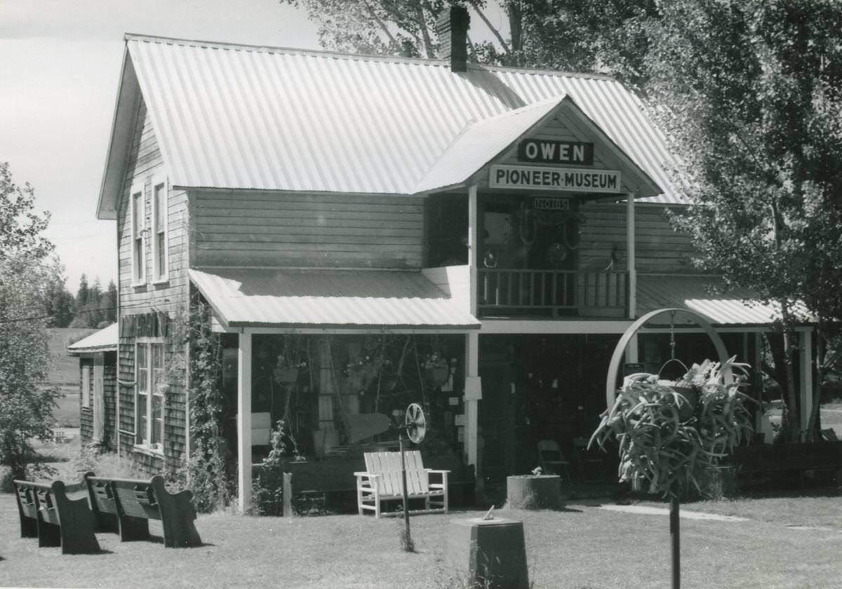 Owen Pioneer Museum, main building, 1971