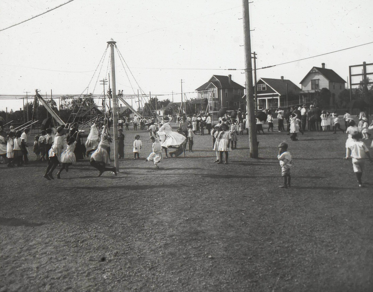 Playground, A. M. Cannon Park, 1910s