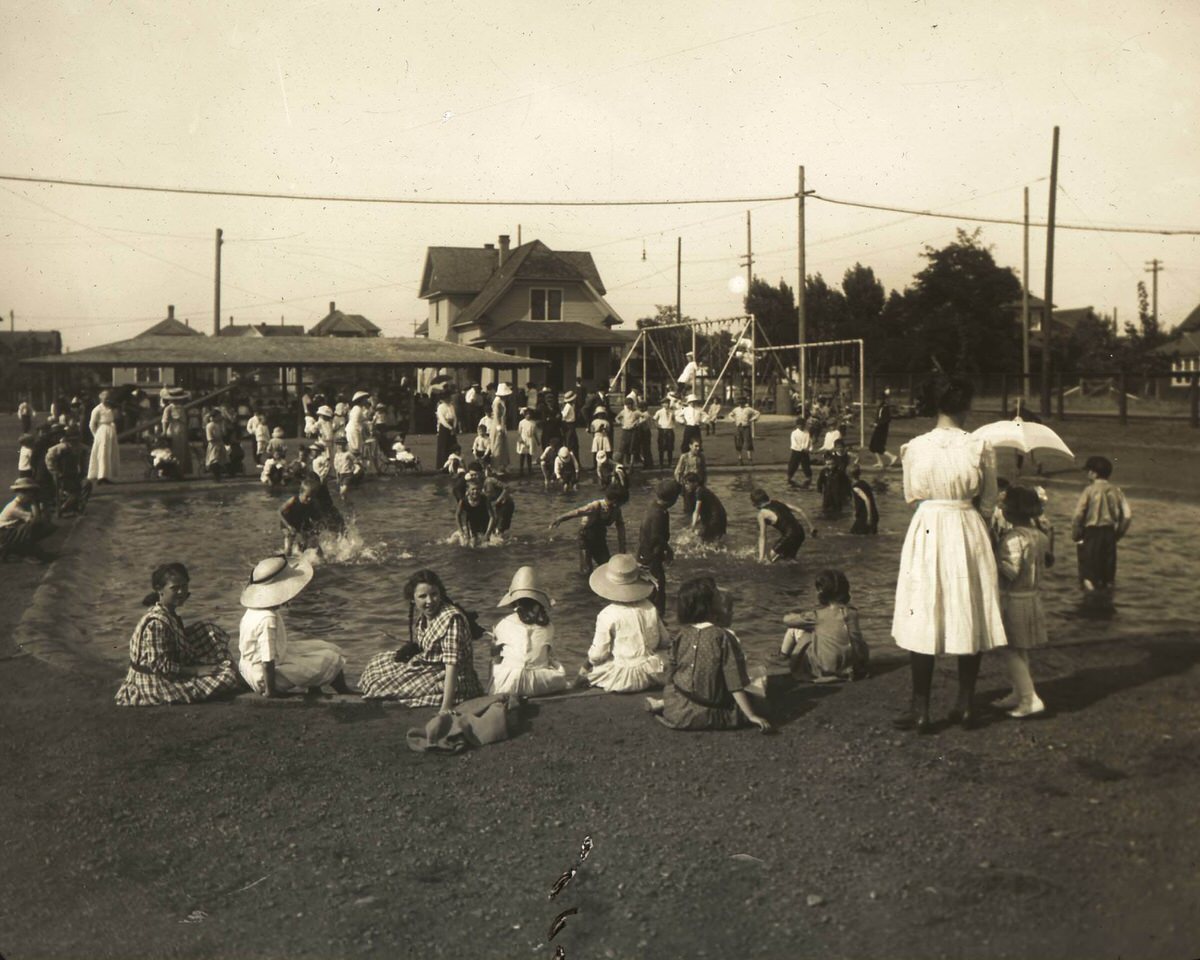 Pool, A. M. Cannon Park, 1910s