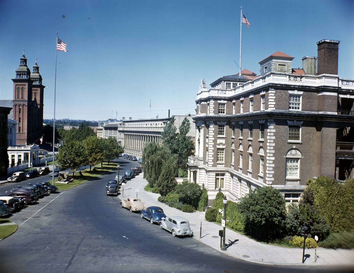 Spokane Civic Center, 1945