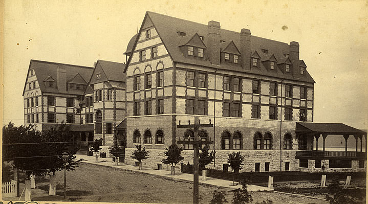 Tacoma Hotel, Located on the Street, between South Eighth and Tenth Streets, 1880