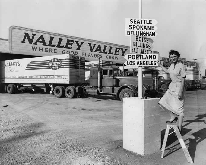 Nalley's Distribution Center, 1955