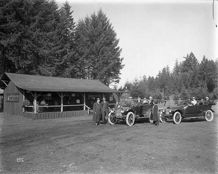 Tea House on the Road to Mount Rainier, 1915