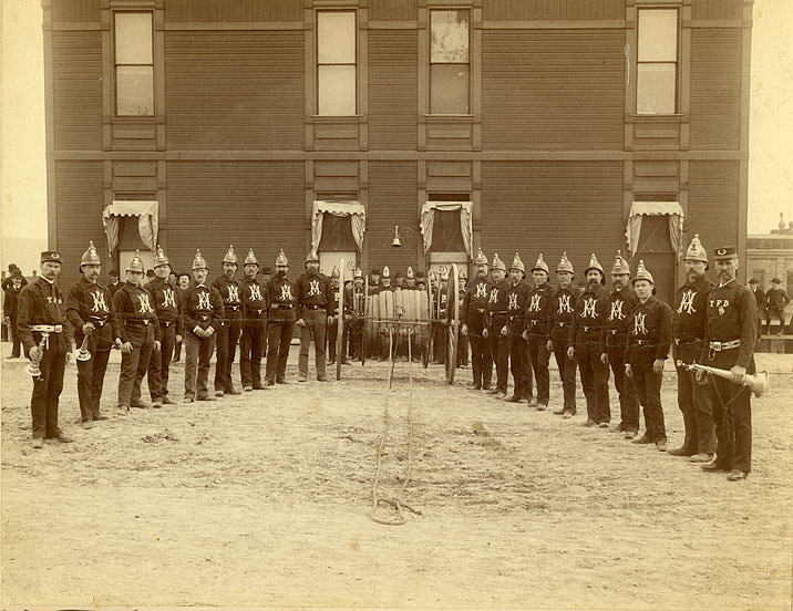 Tacoma Fire Co, the 1880s